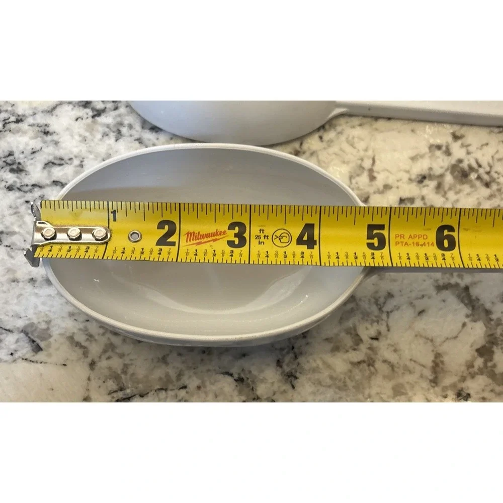 Weight Watchers Measuring Serving Scoop Spoons 1/2 & 1 Cup Portion‎ USA White WW